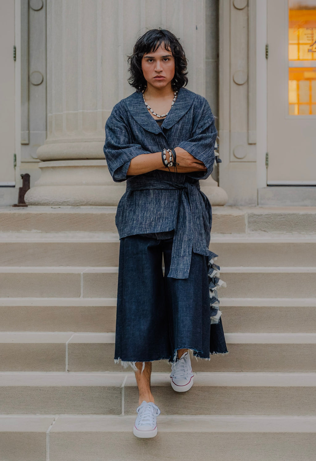 Indigo Verse Robe