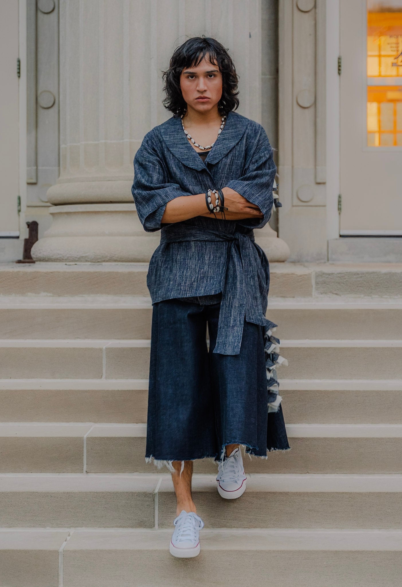 Indigo Verse Robe