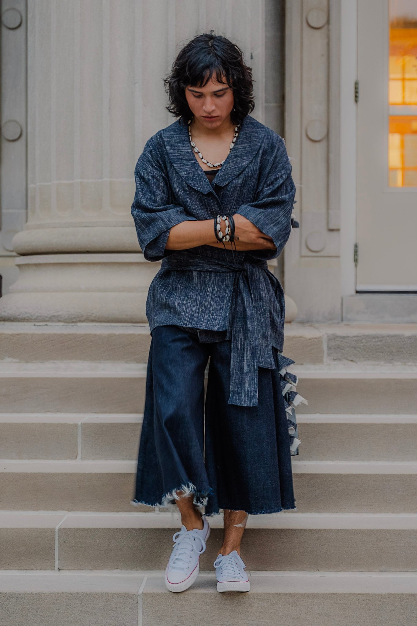Indigo Verse Robe