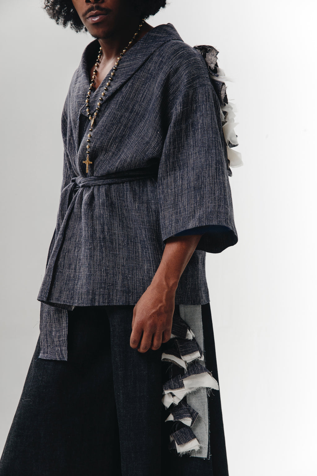 Indigo Verse Robe