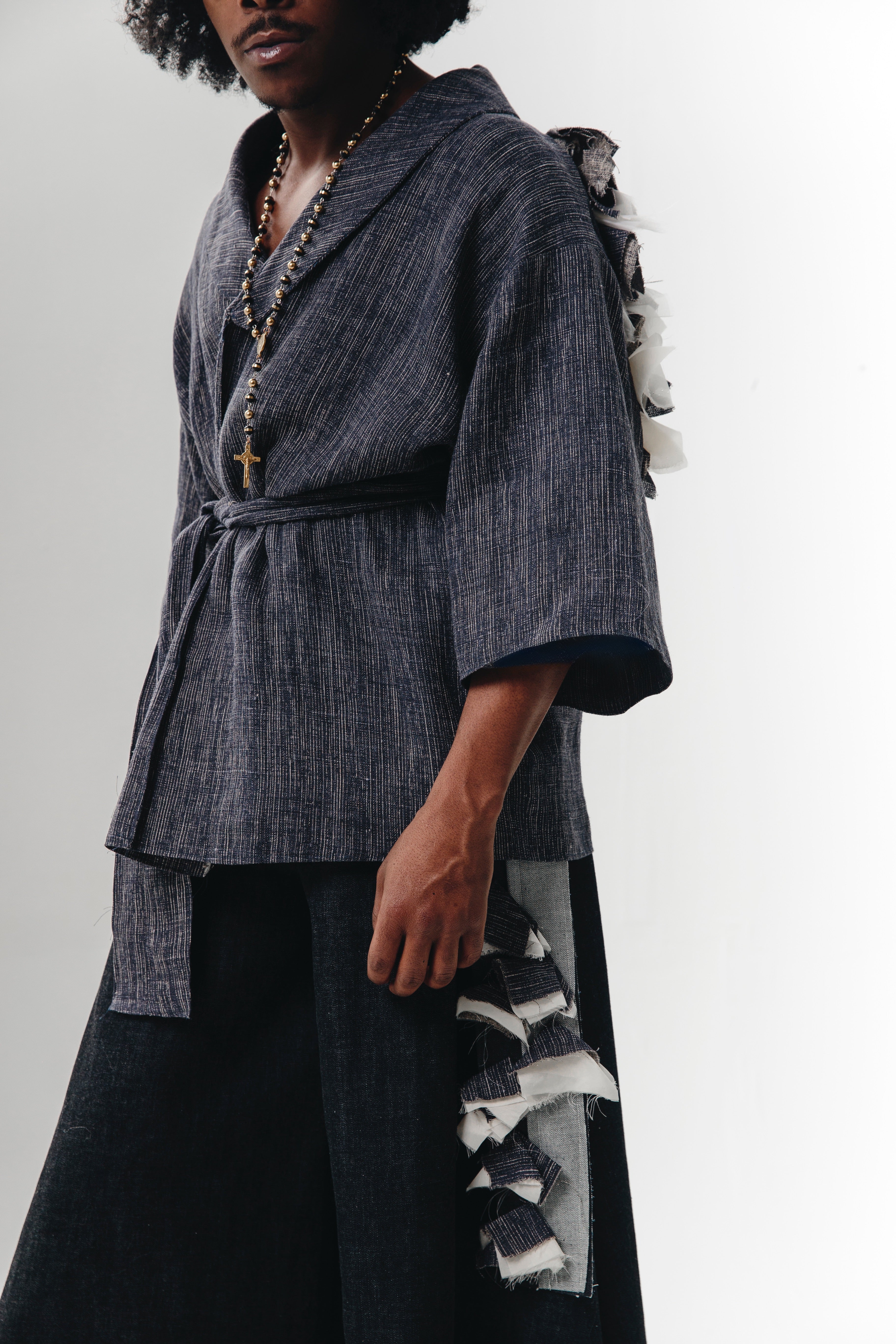 Indigo Verse Robe