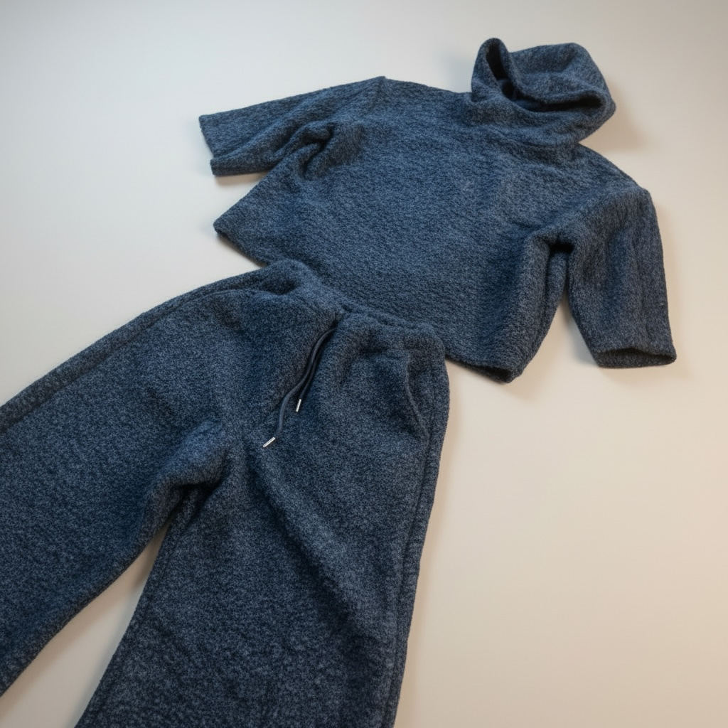 Boucle Cropped Sweatshirt